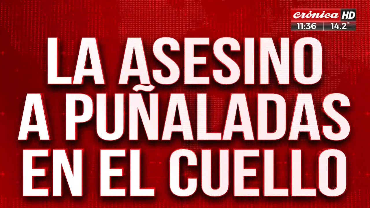Asesinó a puñaladas a su hijastra y escapó: es intensamente buscado