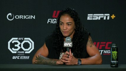 Viviane Araujo previews her UFC flyweight co-main event showdown with Jennifer Maia