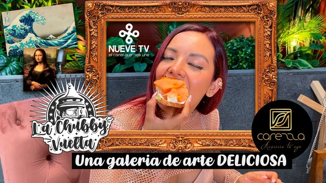 Probamos la DELICIOSA comida de una GALERÍA DE ARTE - Carezza en La Chubby Vuelta de NueveTV