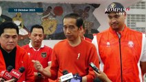 Kata Presiden Jokowi Usai Indonesia VS Brunei: Sangat Terhibur