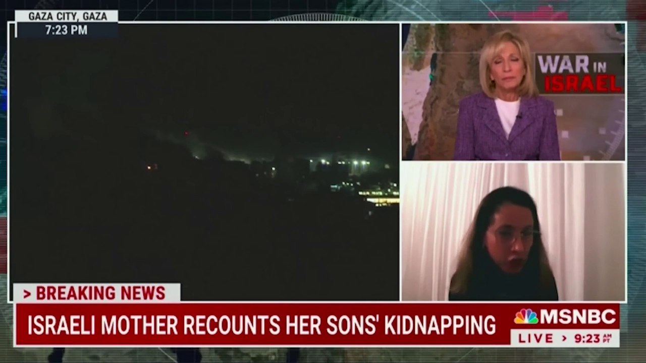 Israeli mom whose kids were abducted by Hamas