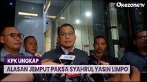 KPK Ungkap Alasan Jemput Paksa Syahrul Yasin Limpo