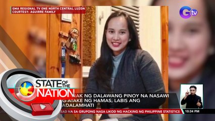 Download Video: Mga kaanak ng dalawang Pinoy na nasawi sa pag-atake ng Hamas, labis ang pagdadalamhati | SONA