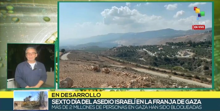 Asedio israelí en Franja de Gaza intensifica bombardeos en el territorio