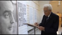 Mattarella inaugura 