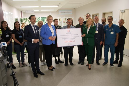 500 tys. zł dofinansowania na innowacyjne urządzenia robotyczne dla krotoszyńskiego szpitala
