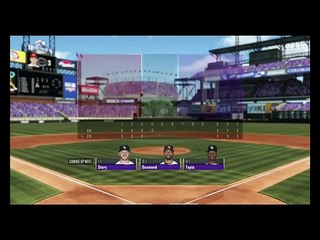 RBI 18 Baseball Reds vs Rockies