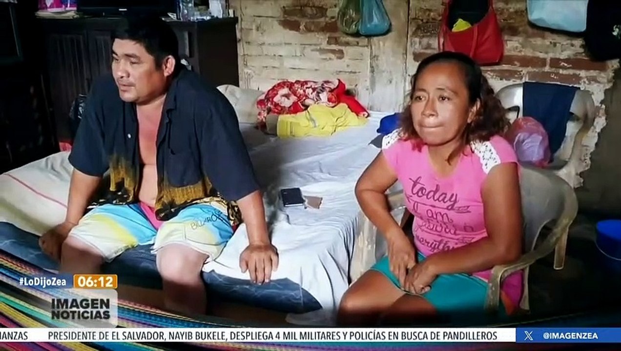 Matrimonio sobrevive de milagro a creciente de río en Guerrero