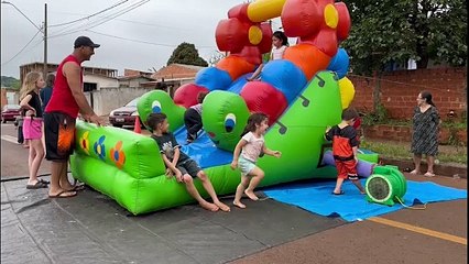 Família realiza festa para crianças há 23 anos no Periolo