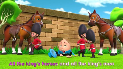 Humpty Dumpty sat on the wall - Beep Beep Nursery Rhymes & Baby Songs