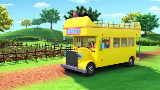 Wheels On The Bus Go Round and Round - Beep Beep Nursery Rhymes & Baby Songs