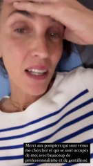 Linda Hardy à l'hôpital après un accident survenu en pleine rue. Instagram