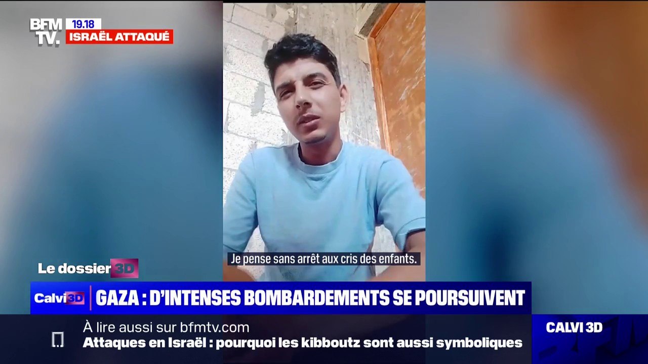 "J'ai été réveillé par de gros bombardements dans la maison d'à côté": Les témoignages de civils de la bande de Gaza confrontés aux bombardements israéliens