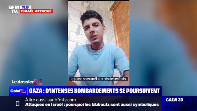 J'ai été réveillé par de gros bombardements dans la maison d'à côté : Les témoignages de civils de la bande de Gaza confrontés aux bombardements israéliens