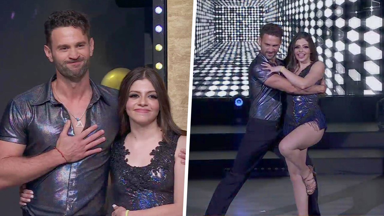Daniela Parra y Rafa Nieves resurgen de las cenizas con una salsa en Las Estrellas Bailan en Hoy