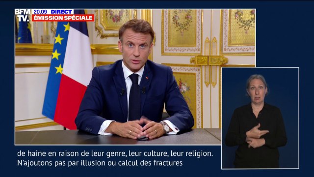 Emmanuel Macron sur Israël: Ne menons pas chez nous des aventures idéologiques par projection. N'ajoutons pas, par illusion ou par calcul, des fractures nationales aux fractures internationales