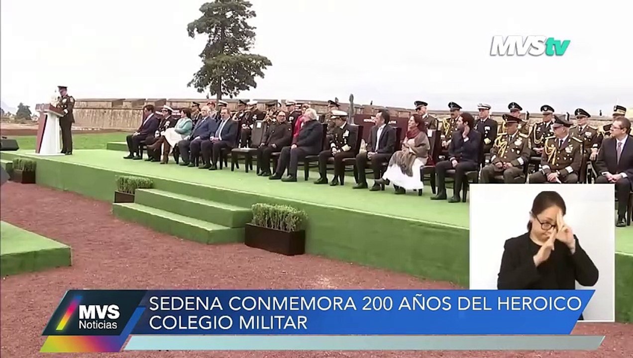 SEDENA CONMEMORA 200 AÑOS DEL HERÓICO COLEGIO MILITAR