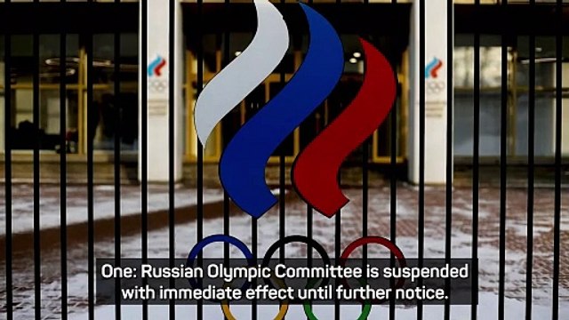 IOC suspends Russian Olympic Committee