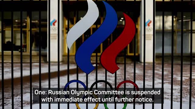 IOC suspends Russian Olympic Committee