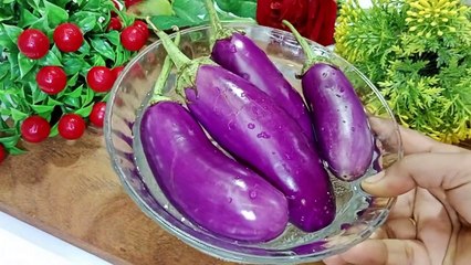 बैंगन से बनाएं बिल्कुल नए तरह की रेसिपी जो खाएगा उंगलिया चांटता रह जाएगा _ Sabji  Lunch Box Recipe