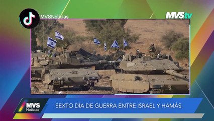 SEXTO DÍA DE GUERRA ENTRE ISRAEL Y HAMÁS