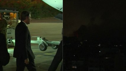 وزير الخارجية الأميركي يغادر #إسرائيل  #العربية