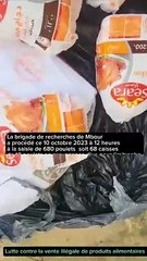 Mbour : La BR de Saly saisit 680 poulets importés frauduleusement