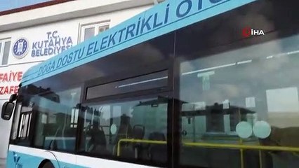 Kütahya'nın yeni elektrikli otobüsleri 12 dakikada şarj olacak
