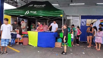 Mais de 300 crianças participam de evento solidário no XIV de Novembro