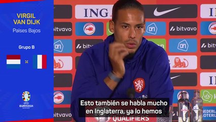 Van Dijk: "El dinero no debería tener más prioridad que nuestra salud mental"