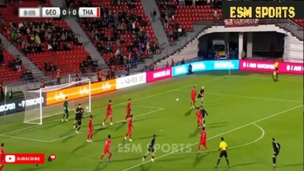 Georgia vs Thailand 8-0 Extended Highlights 2023 National Friendly Match 2023