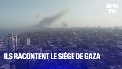 Ils racontent le siège de Gaza
