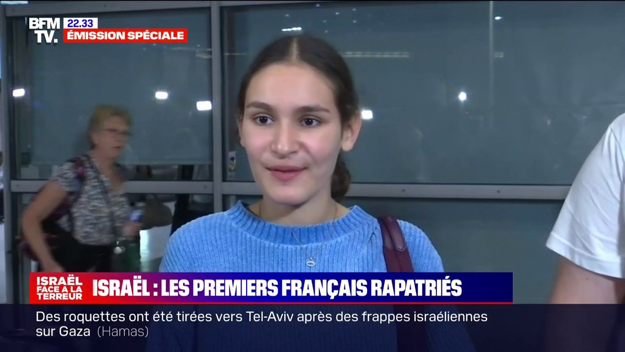 "C'est un soulagement de revenir dans un pays un peu plus sécurisé":  La réaction des premiers Français rapatriés d'Israël