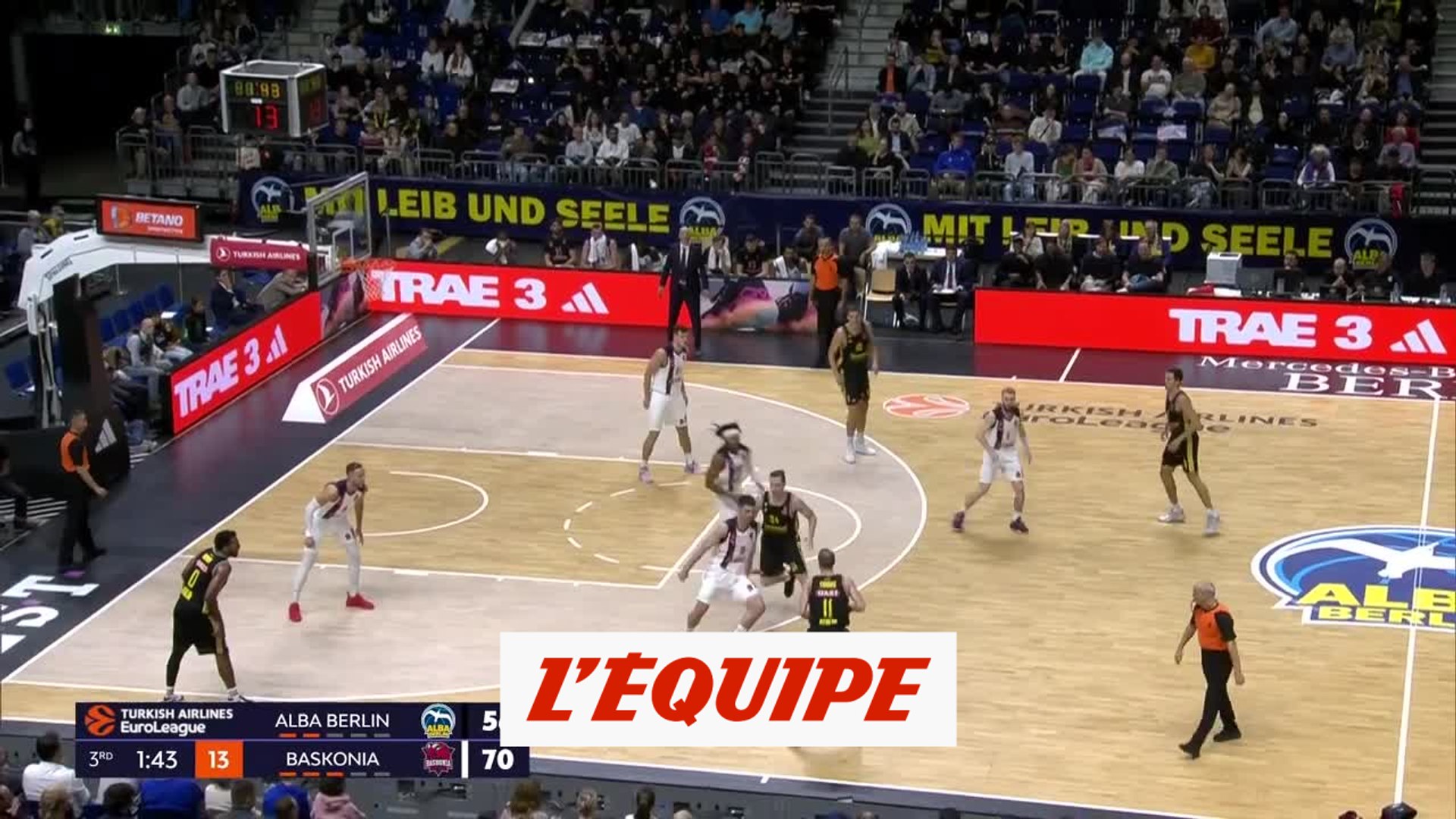 Le résumé de Alba Berlin-Vitoria - Basket - Euroligue (H) - Vidéo  Dailymotion