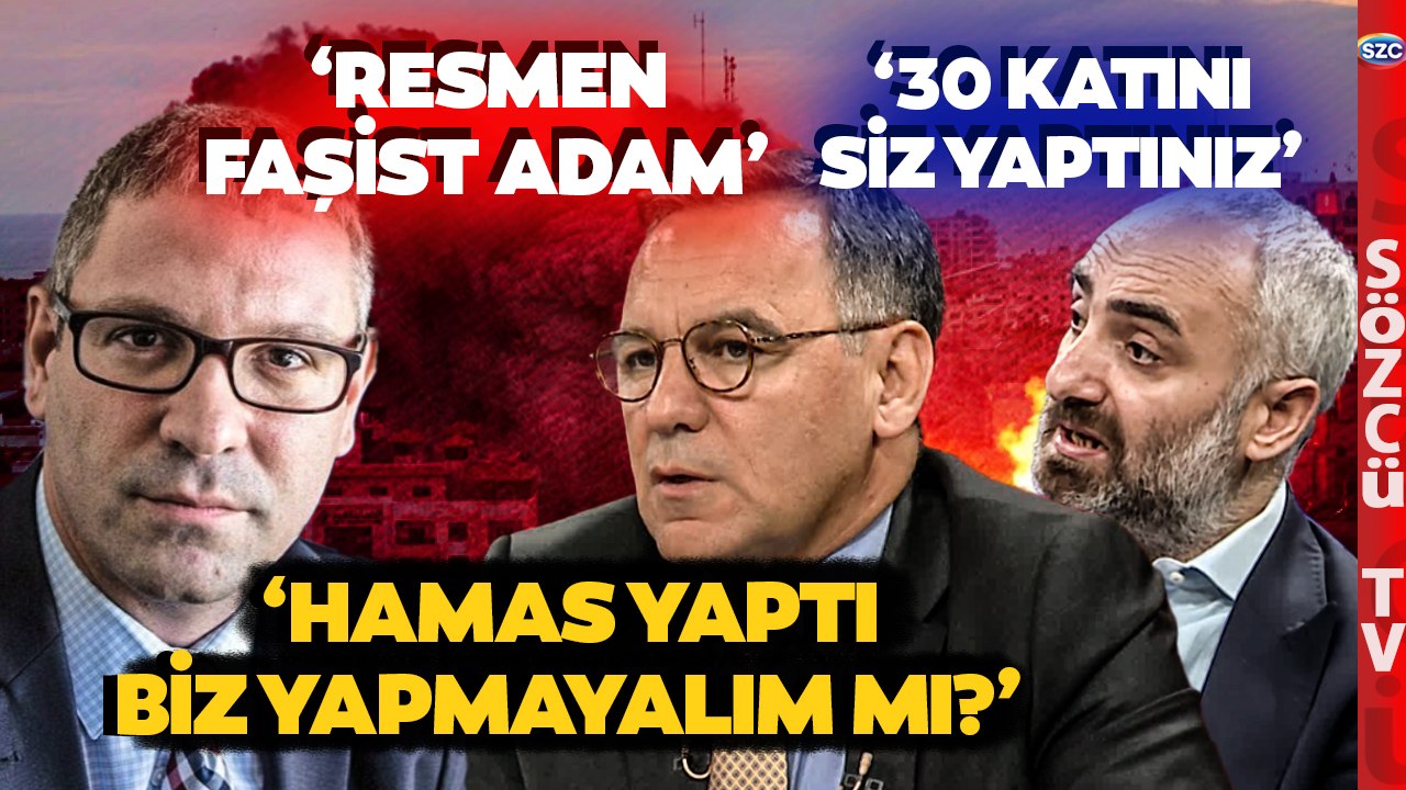 İsrailli Akademisyenin Sözleri Stüdyoyu Karıştırdı! İsmail Saymaz ve Deniz Zeyrek Çileden Çıktı
