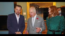 Leonardo DiCaprio, Who Recently Teamed with Prince Harry, Meets Prince Charles