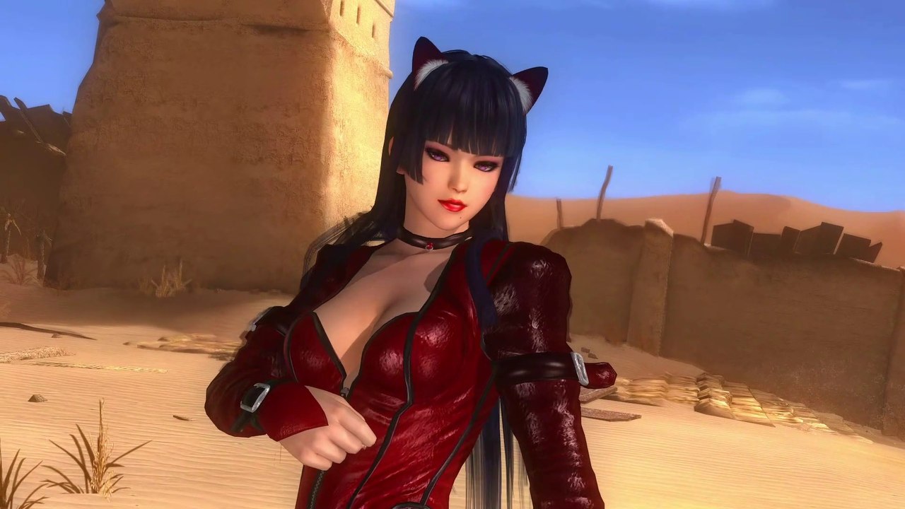 Dead or Alive 5 Last Round - Nyotengu vs Hitomi