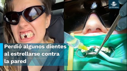 Hija de Angélica Rivera pierde algunos dientes tras sufrir accidente