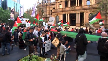 Sydney pro-Palestinian protest Sunday after crackdown on weekend rally