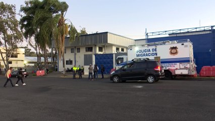 Policía de Migración detuvo a tiempo disturbios en Centro de Migrantes