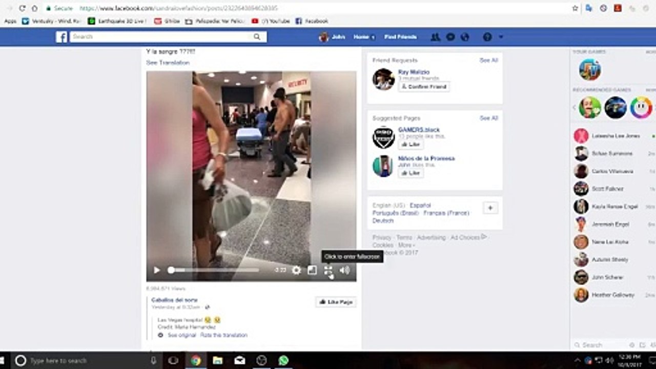 Las Vegas Hoax Hospital No Blood Few Victims