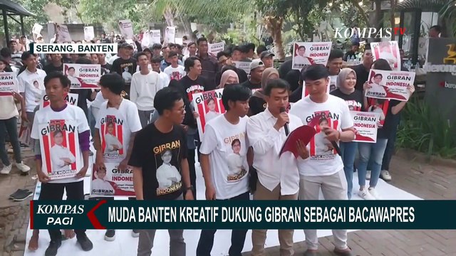 Muda Banten Kreatif Dukung Gibran Rakabuming Jadi Bacawapres 2024