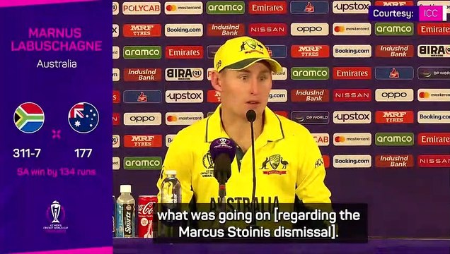 Labuschagne and Rabada speak out on controversial Stoinis dismissal