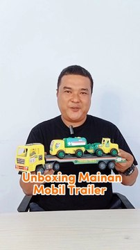 Mainan mobil membawa mobil - mainan anak mobil-mobilan - mainan mobil kontainer anak
