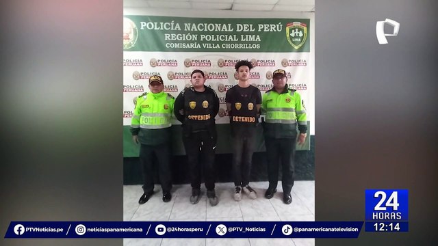 Chorrillos: desarticulan banda delincuencial los chamos de villa