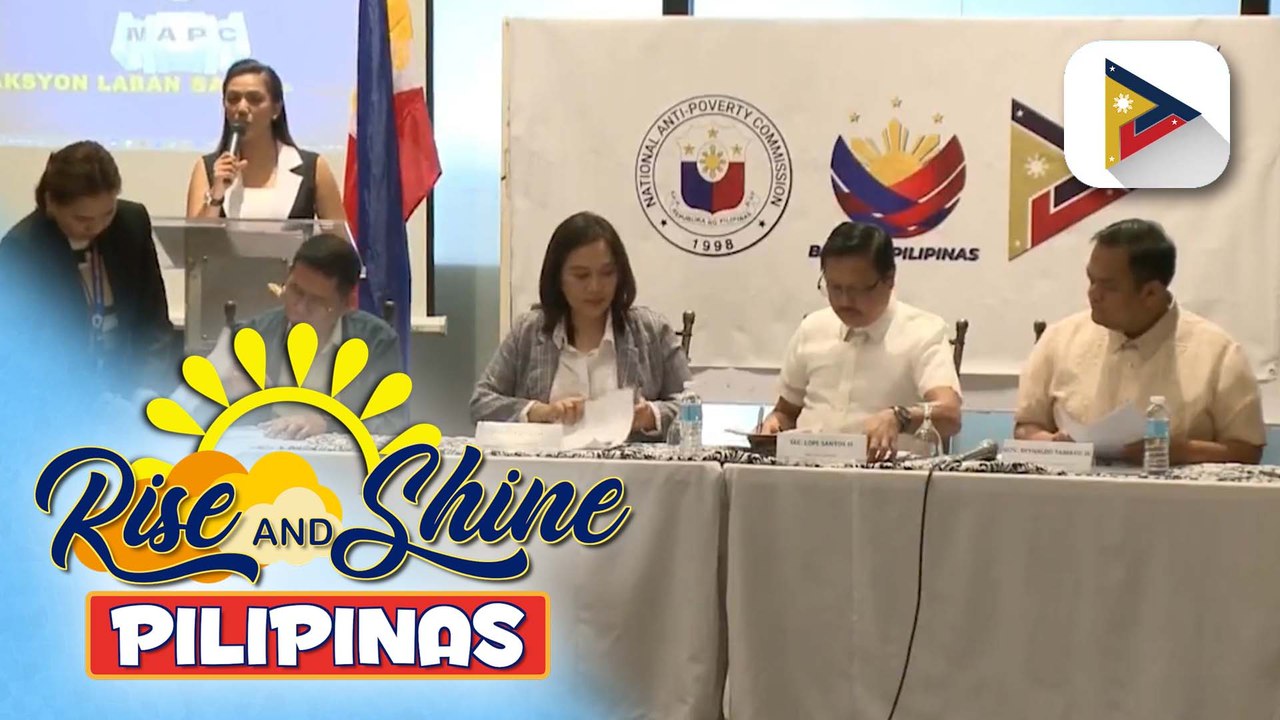 NAPC at PTV, muling lumagda ng MOA para sa pagpapalawig ng programang 'Aksyon Laban sa Kahirapan'