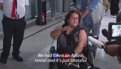 French nationals return from Israel as conflict rages