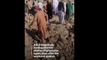 Another 6.3 magnitude earthquake has struck Afghanistan killed more than 1,200 people