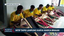 Intip Tapis Lampung Karya Warga Binaan di dalam Sel Tahanan