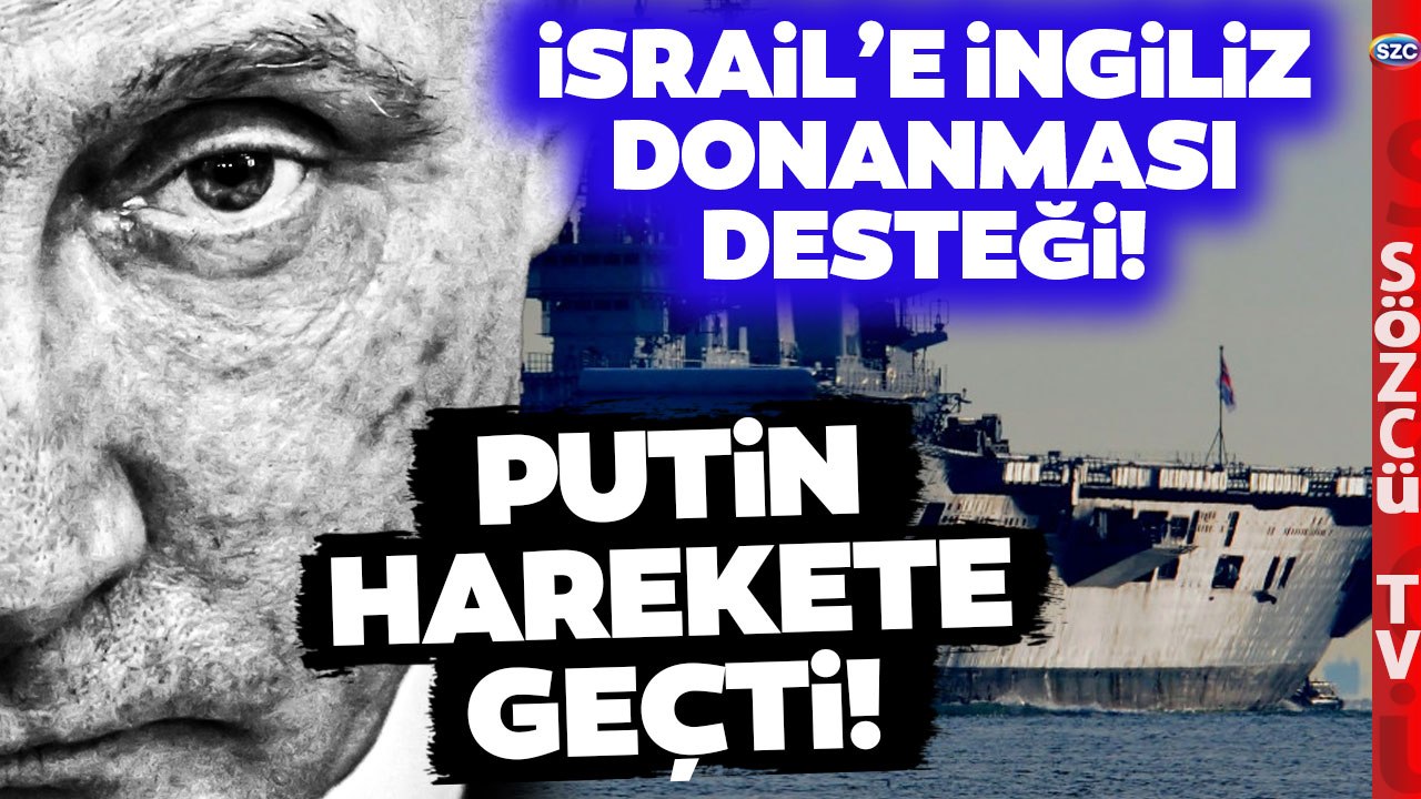 İngiltere Donanma Gönderdi Putin Harekete Geçti! Hamas İsrail Savaşında 7. Gün